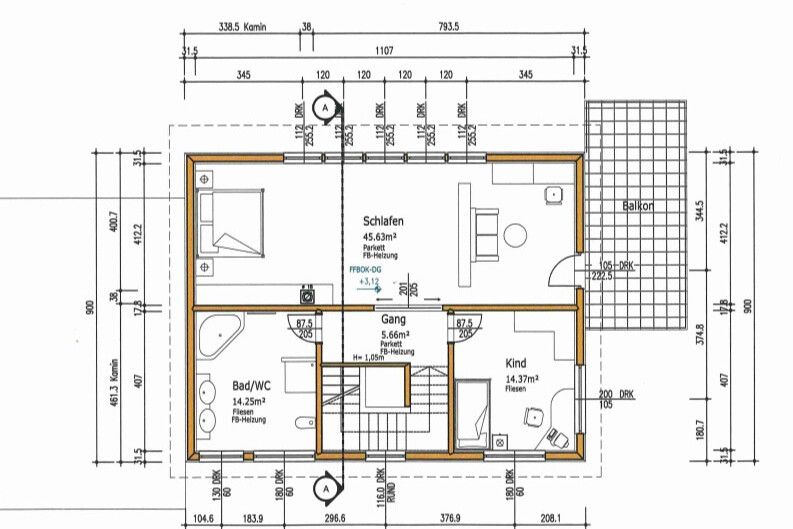 Absolute Ruhelage: Einfamilienhaus in Holzriegelbauweise - zu kaufen in 2482 M�nchendorf /  / 2482&nbsp;M�nchendorf / Bild 2