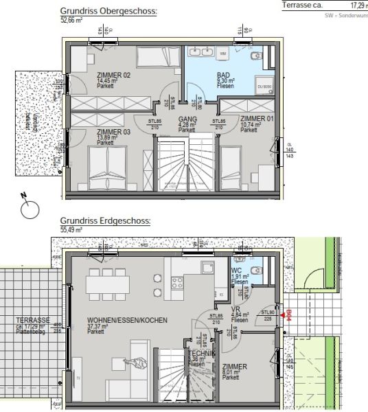 Exklusives Reihenhaus mit gro�em Eigengarten in Graz -Waltendorf - zu kaufen /  / 8010&nbsp;Graz / Bild 3