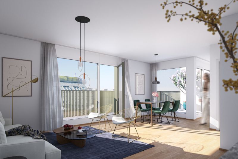 Eigentumswohnung mit Balkon inkl. Einbauküche mit Miele-Geräten in Schönbrunn Nähe - zu kaufen in 1120 Wien / / 1120 Wien / Bild 7