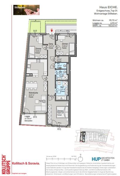 PROVISIONSFREI Wienerwaldblick: 4 Zimmer Wohnung - zu kaufen in 2391 Kaltenleutgeben /  / 2391&nbsp;Kaltenleutgeben / Bild 7