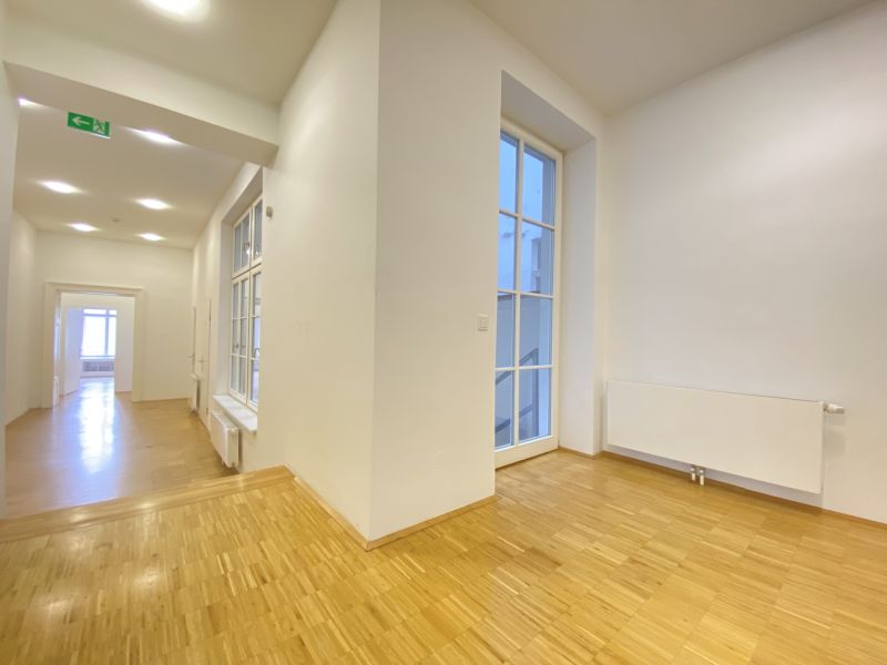 Wohnen und Arbeiten im historischen Palais - Fläche im Hochparterre - ehemalige Büroeinheit im Botschaftsviertel - zu kaufen in 1040 Wien / / 1040 Wien, Wieden / Bild 3