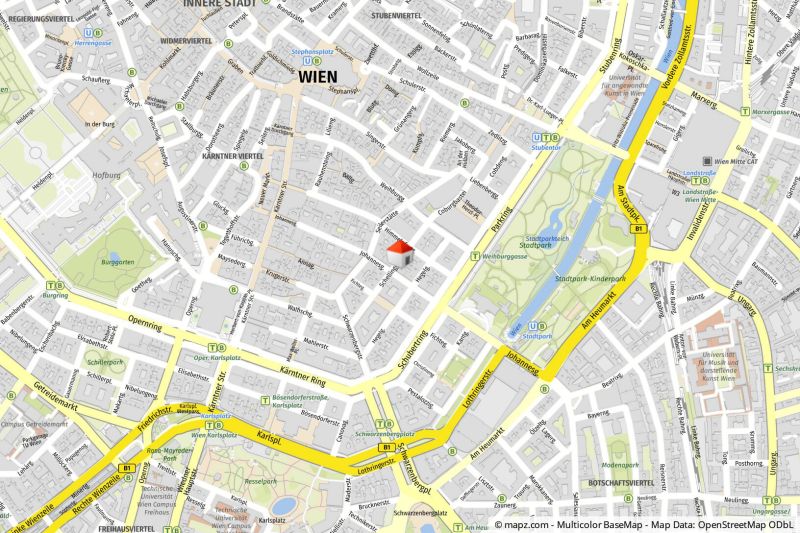 Penthouse-Maisonette in Stadtpark-N�he - ein Stellplatz inklusive - Terrassen und Pool - zu kaufen in 1010 Wien /  / 1010&nbsp;Wien / Bild 6