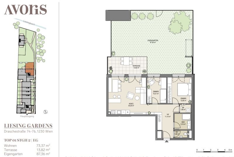 Family Green Living - 3 Zimmer, Terrasse und gro�er Eigengarten - provisionsfrei zu kaufen in 1230 Wien /  / 1230&nbsp;Wien / Bild 1