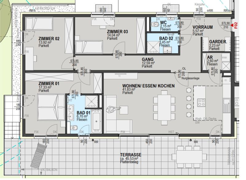 Exklusives Wohnen am Ruckerlberg - 4 Zimmer, Terrasse & privater Garten /  / 8010&nbsp;Graz / Bild 7