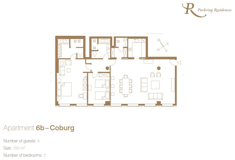 Premium Investment - 
edel ausgestattetes Wohnungspaket in exklusiver Innenstadtlage mit 5 * Hotel-Service - zu kaufen in 1010 Wien /  / 1010&nbsp;Wien / Bild 18