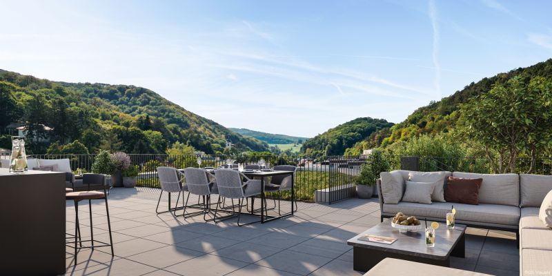 PROVISIONSFREI: Penthouse-Feeling mit 3 Terrassen, Atrium und Dachterrasse mit Wienerwaldblick - 4 Zimmer - Wohnung zu kaufen in 2391 Kaltenleutgeben /  / 2391&nbsp;Kaltenleutgeben / Bild 4