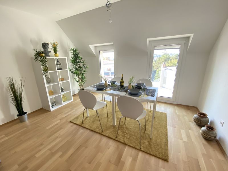 Bezugsfertig - Dachgeschoßtraum für Familien mit Terrasse - Großzügige Eigentumswohnung provisionsfrei zu kaufen in 1140 Wien / / 1140 Wien / Bild 4