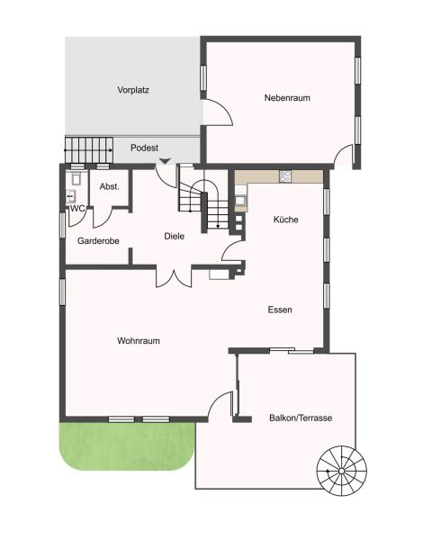 Wohnen in der Wachau: Einfamilienhaus in Ortsrandlage mit Blick ins Donautal - zu kaufen in 3610 Wei�enkirchen /  / 3610&nbsp;Wei�enkirchen / Bild 7