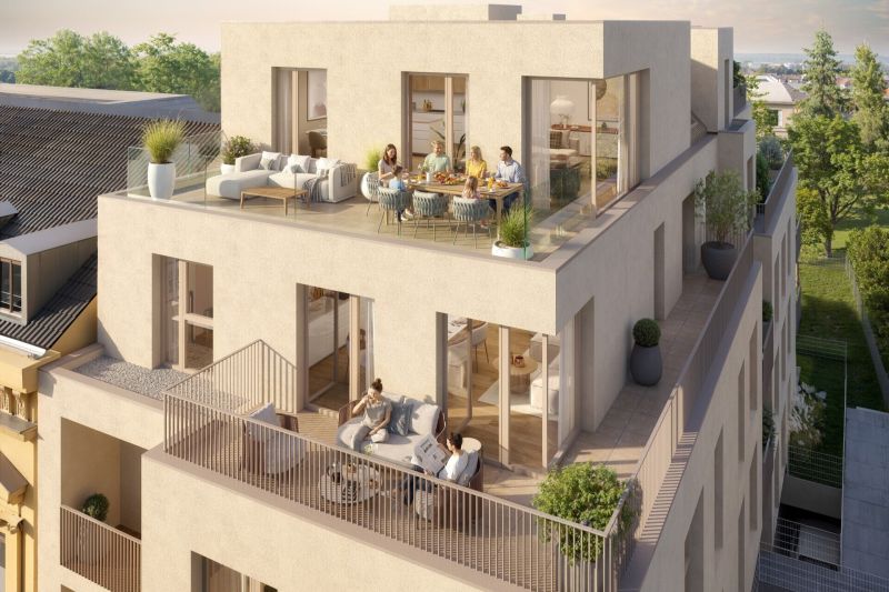 VERKAUFSSTART - Wohnen am Wilhelminenberg - Dachgescho�-Penthouse mit 2 Terrassen und direktem Liftzugang - zu kaufen in 1160 Wien