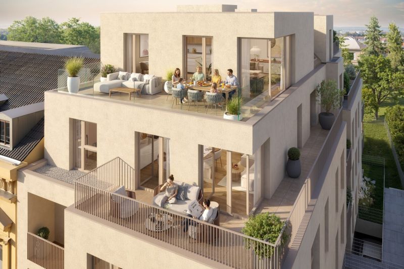 Dachgescho�-Traum mit Terrasse -  Exklusive Wohnung am Wilhelminenberg mit 3,5 Zimmern - zu kaufen in 1160 Wien /  / 1160&nbsp;Wien / Bild 3