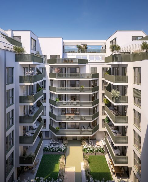 Investition für Anleger, smarte Loggiawohnung mit Einbauküche im Neubauprojekt - zu kaufen in 1120 Wien / / 1120 Wien / Bild 6