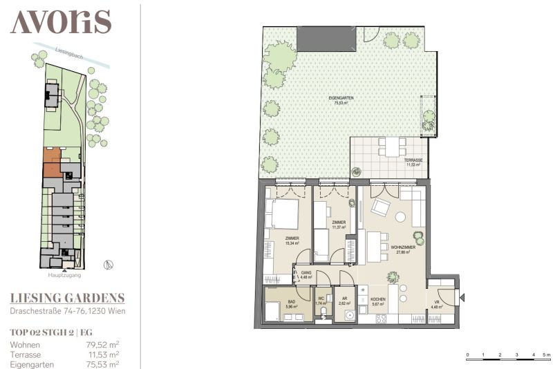 3 Zimmer mit Terrasse in Gr�nruhelage, gro�er Eigengarten - provisionsfrei zu kaufen in 1230 Wien /  / 1230&nbsp;Wien / Bild 1