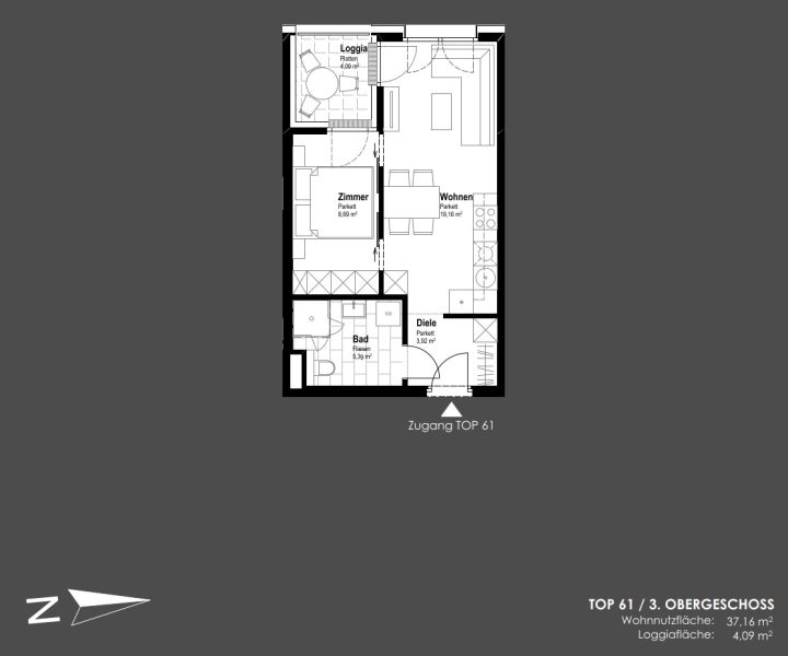 Kapitalanlage - Vorsorgewohnung in bester Lage am Hauptplatz - zu kaufen in 2320 Schwechat /  / 2320&nbsp;Schwechat / Bild 9