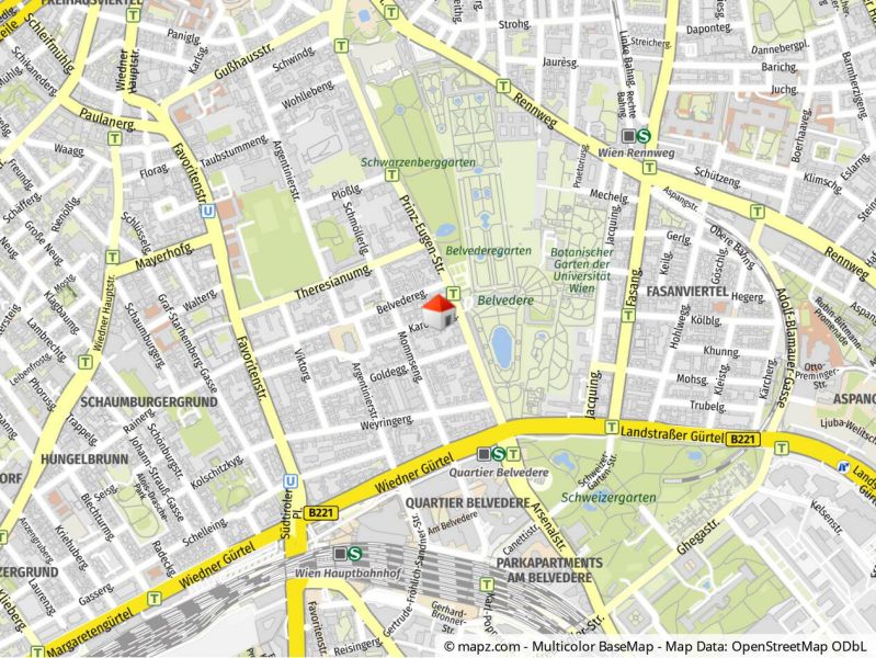 Unbefristete 4-Zimmer-Altbauwohnung im Botschaftsviertel zu mieten in 1040 Wien /  / 1040&nbsp;Wien / Bild 1