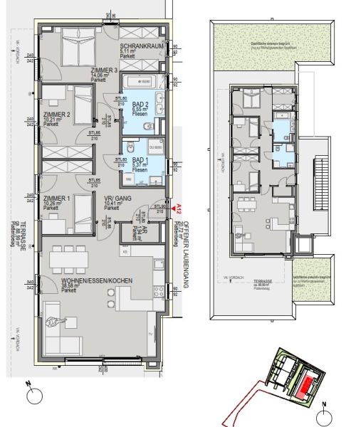 Luxuri�se Wohnung mit Balkon in Graz-Waltendorf /  / 8010&nbsp;Graz / Bild 2