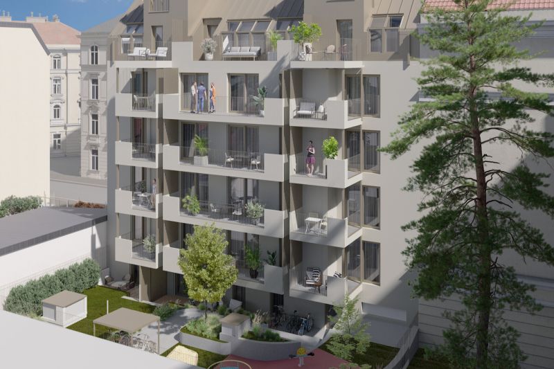 Smart geschnittene Balkonwohnung im Erstbezug - U3-Anbindung - zu kaufen in 1140 Wien /  / 1140&nbsp;Wien / Bild 9
