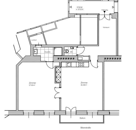 Exklusive 2-Zimmer-Altbauwohnung mit Balkon ? unbefristete Miete im Herzen von 1010 Wien /  / 1010&nbsp;Wien / Bild 9