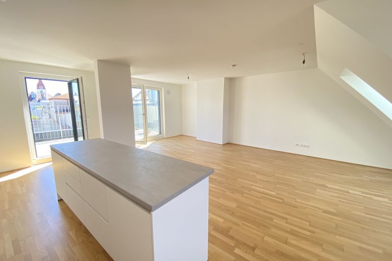 Wohnen im Dachgescho� - Gro�z�gige Terrassenwohnung mit Einbauk�che - bezugsfertig zu kaufen in 1140 Wien /  / 1140&nbsp;Wien / Bild 7