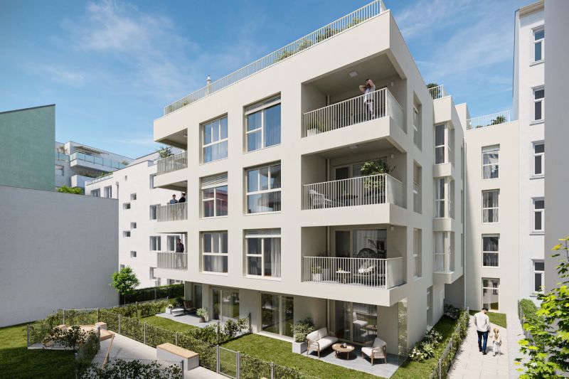 PROVISIONSFREI: Charmante 2 Zimmer im Neubauprojekt mit Wohnqualit�t - Bezugsfertige Gartenwohnung zu kaufen in 1030 Wien /  / 1030&nbsp;Wien / Bild 3