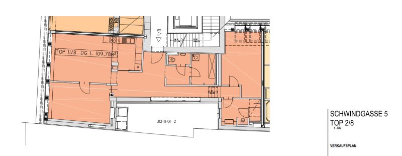 Charmante Dachgeschoßwohnung mit Einbauküche im historischen Palais - ideal für Paare - perfekte Anbindung - zu kaufen in 1040 Wien / / 1040 Wien / Bild 0