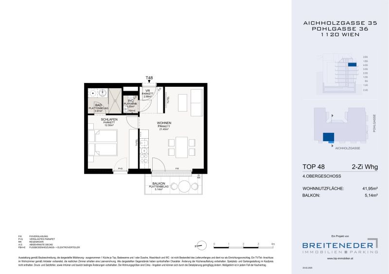 Aichholzgasse 35 - Kompakte 2 Zimmer mit Freifläche - zu kaufen in 1120 Wien / / 1120 Wien / Bild 8
