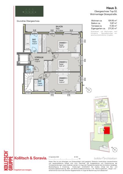 Exklusiv und nachhaltig Wohnen in Gr�nruhelage beim Wienerwald - Gartenwohnungen und Penthouses - provisionsfrei zu kaufen in 1140 Wien /  / 1140&nbsp;Wien / Bild 8