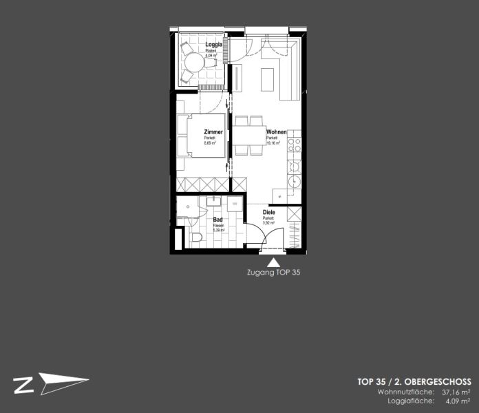 Investment in die top Lage am Hauptplatz 1 - Anlegerwohnungen zu kaufen in 2320 Schwechat /  / 2320&nbsp;Schwechat / Bild 9