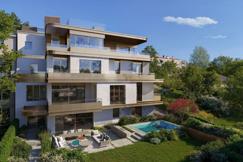 Villenetage 265 m� mit gro�er Terrasse, privatem Pool und Garten - Luxuri�ser Wellnessbereich - zu kaufen in 1180 Wien /  / 1180&nbsp;Wien / Bild 8