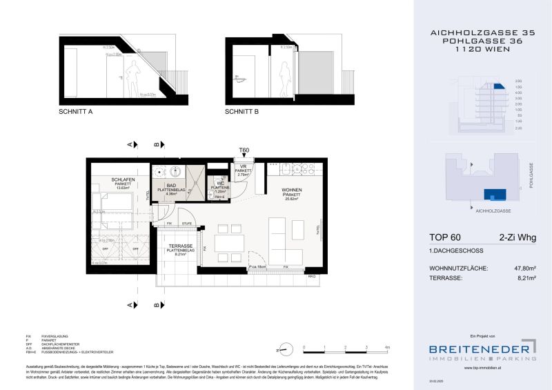 Aichholzgasse 35 - Attraktive 2-Zimmer-Wohnung in Schönbrunn-Nähe - zu kaufen in 1120 Wien / / 1120 Wien / Bild 5