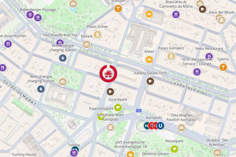 Repr�sentative Lage - Generalsaniertes Penthouse im Dachgescho� mit Terrassen - N�he Oper und Karlsplatz - zu kaufen in 1010 Wien /  / 1010&nbsp;Wien / Bild 5
