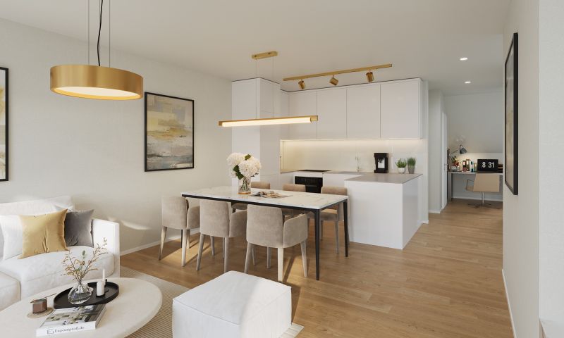 Gro�z�gige 4,5-Zimmer-Wohnung im Erstbezug - U3-Anbindung - zu kaufen in 1140 Wien /  / 1140&nbsp;Wien / Bild 2