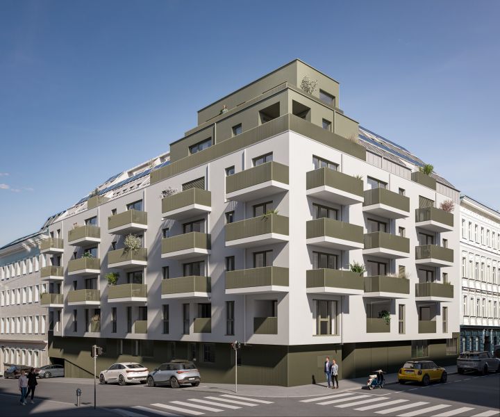 Kaptialanlage: Investieren Sie in das Neubauprojekt in Sch�nbrunn-N�he - 2 Zimmer-Wohnung zu kaufen in 1120 Wien /  / 1120&nbsp;Wien / Bild 1