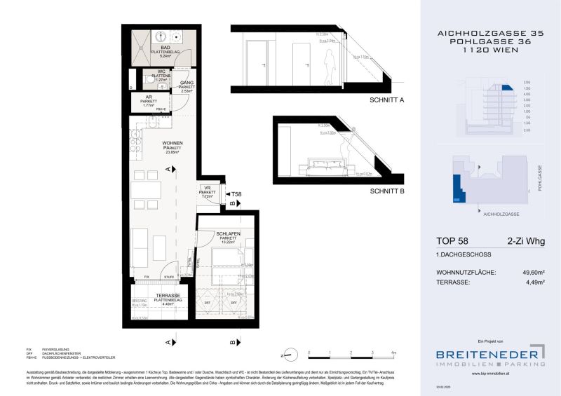 Aichholzgasse 35 - Neubau in Meidlinger Bestlage - Wohnungen zu kaufen in 1120 Wien /  / 1120&nbsp;Wien / Bild 5