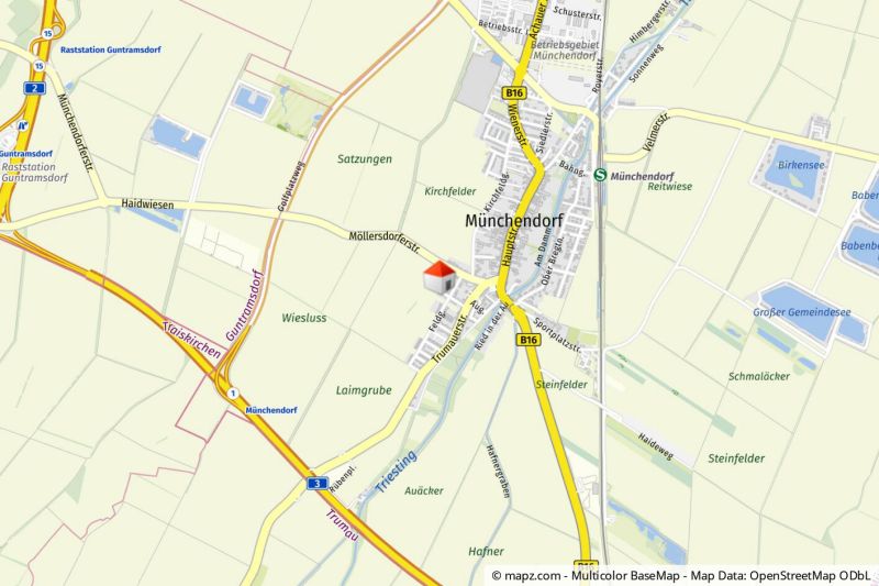 Absolute Ruhelage: Einfamilienhaus in Holzriegelbauweise - zu kaufen in 2482 M�nchendorf /  / 2482&nbsp;M�nchendorf / Bild 3