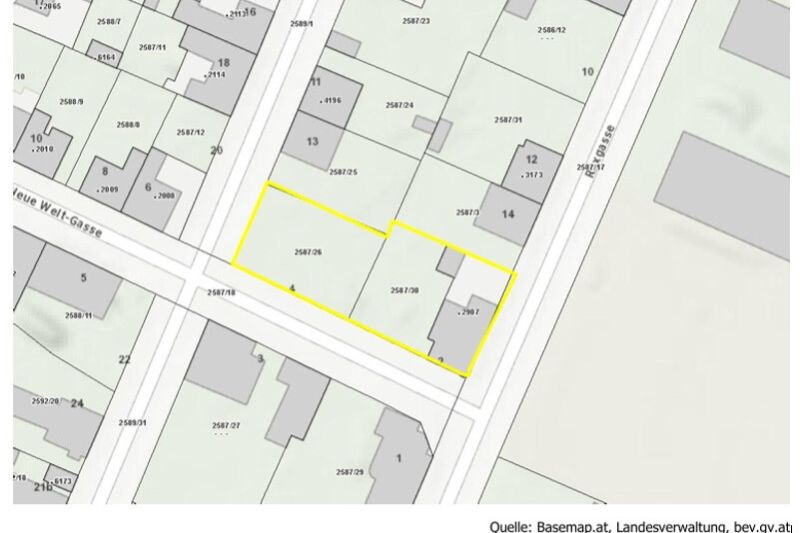Charmante Eck-Liegenschaft mit historischem Stadthaus - zu verkaufen in 2700 Wiener Neustadt /  / 2700&nbsp;Wiener Neustadt / Bild 2