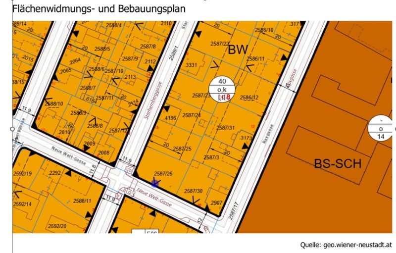 Charmante Eck-Liegenschaft mit historischem Stadthaus - zu verkaufen in 2700 Wiener Neustadt /  / 2700&nbsp;Wiener Neustadt / Bild 1