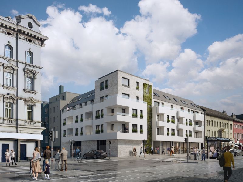 3-Zimmer-Maisonettewohnung mit zwei Terrassen ? Erstbezug - zu mieten im Neubauprojekt ?Herz & Heim? in Simmering, 1110 Wien / / 1110 Wien / Bild 1