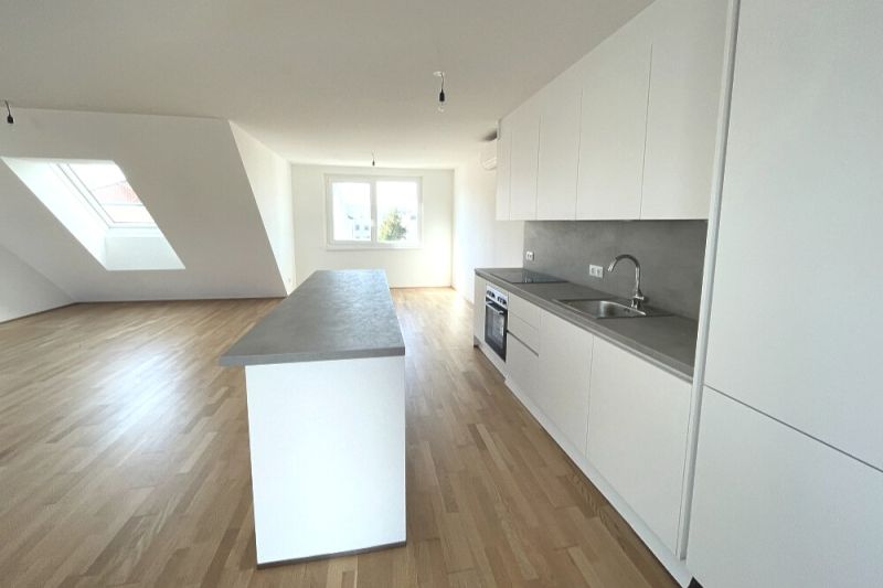 Wohnen im Dachgescho� - Gro�z�gige Terrassenwohnung mit Einbauk�che - bezugsfertig zu kaufen in 1140 Wien /  / 1140&nbsp;Wien / Bild 1