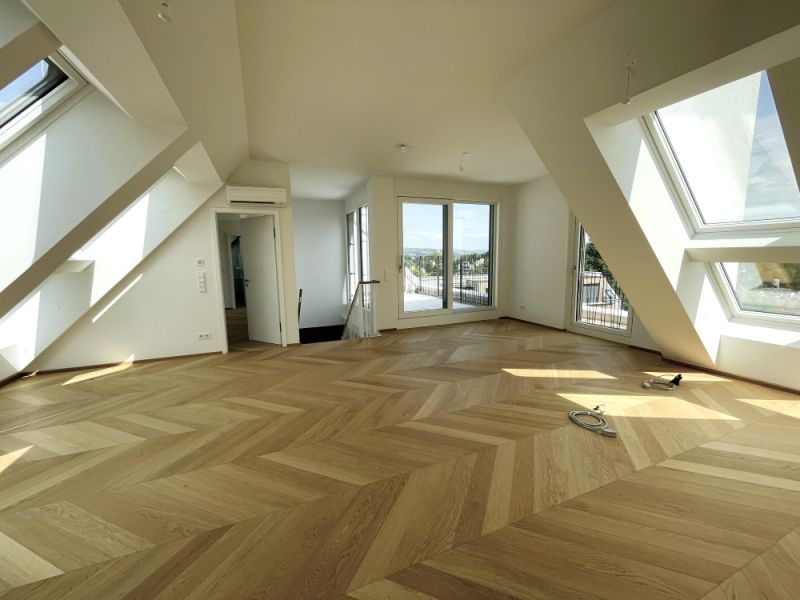 Exklusive 5-Zimmer-Dachgeschoss-Maisonette mit Balkon, Terrasse & Fernblick in Ober St. Veit zu kaufen in 1130 Wien /  / 1130&nbsp;Wien / Bild 5