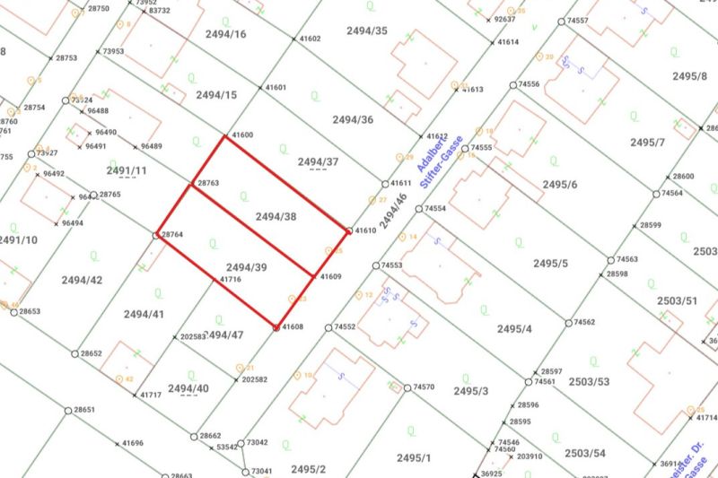 Unbebautes Grundst�ck mit 1.061 m� - zu kaufen in 2700 Wiener Neustadt /  / 2700&nbsp;Wiener Neustadt / Bild 4