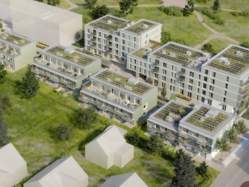 Hocheffizientes Energiekonzept für niedrige Energiekosten / / 1220 Wien / Bild 4