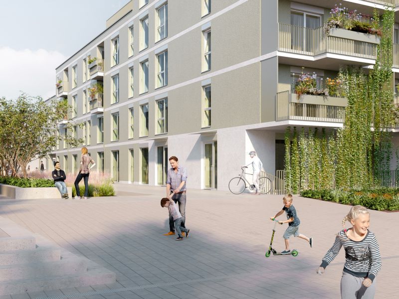 Perfekt f�r Familien: Neubau mit privatem Freiraum /  / 1220&nbsp;Wien / Bild 3