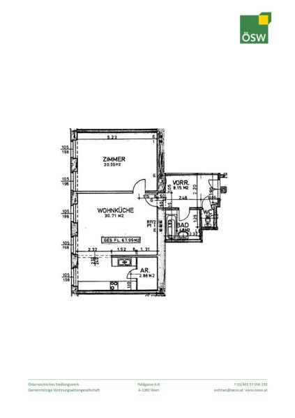 Pärchenwohnung in Favoriten / / 1100 Wien / Bild 1
