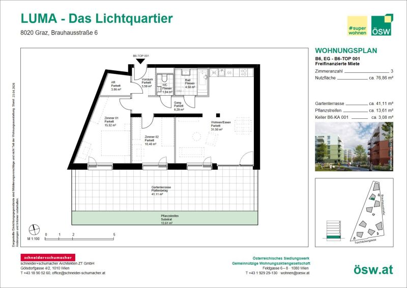 Dein R�ckzugsort zwischen Stadt und Natur /  / 8020&nbsp;Graz / Bild 1