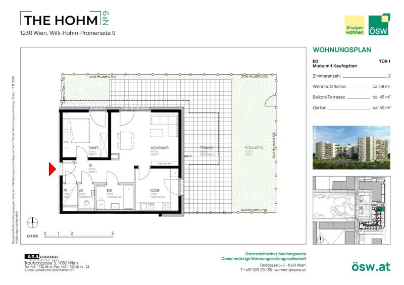 Premium Neubau in Wien-Liesing - THE HOHM 9 /  / 1230&nbsp;Wien / Bild 1
