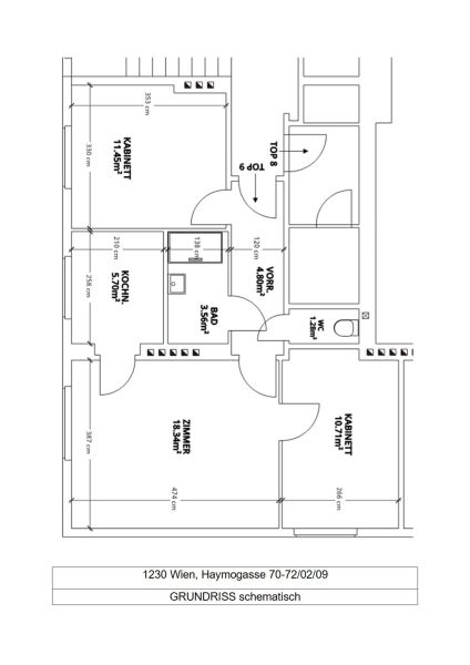 Charmante 3-Zimmer-Wohnung nahe Fridtjof-Nansen-Park /  / 1230&nbsp;Wien / Bild 1