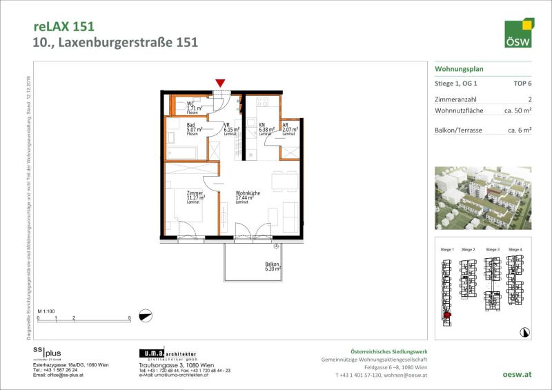 Charmante 2-Zimmer-Wohnung /  / 1100&nbsp;Wien / Bild 1