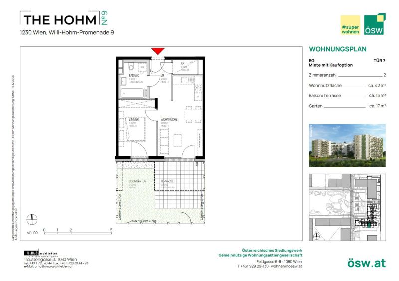 Ihr neues Zuhause in Wien-Liesing - THE HOHM 9 / / 1230 Wien / Bild 1
