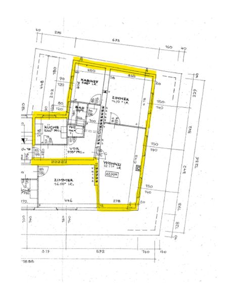 Erstbezug nach Sanierung: Moderne 3-Zimmer-Wohnung im Grünen  (unbefristet) /  / 1120 Wien / Bild 1