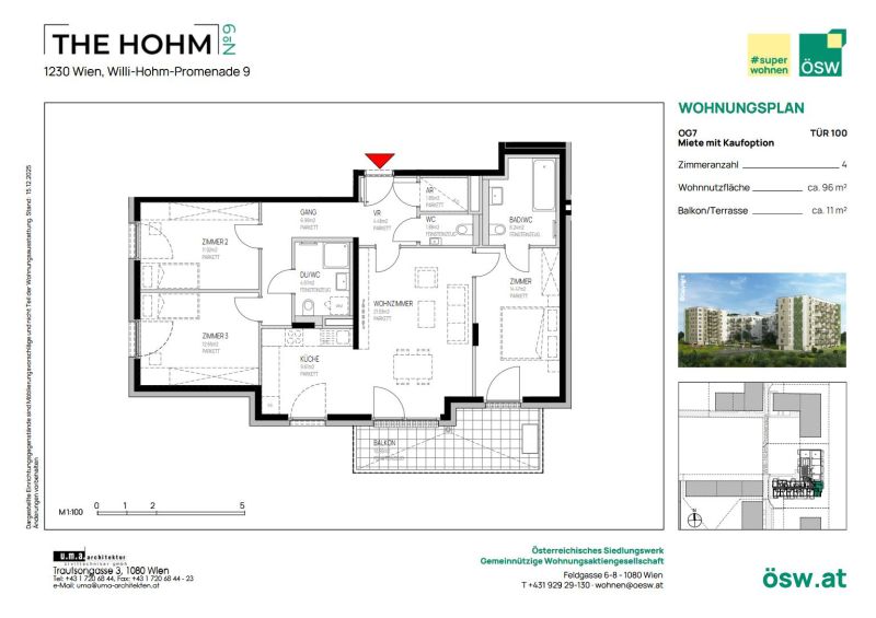 Wohnkomfort auf höchstem Niveau: Großzügige 4-Zimmer-Familienwohnun / / 1230 Wien / Bild 1